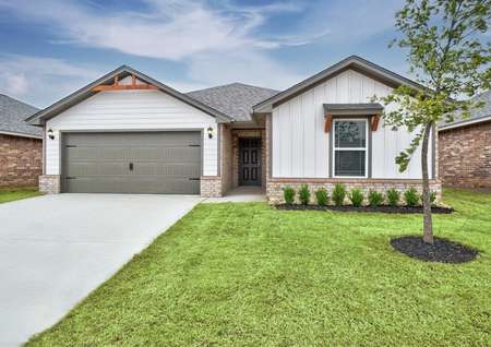 New-construction home with included upgrades throughout.