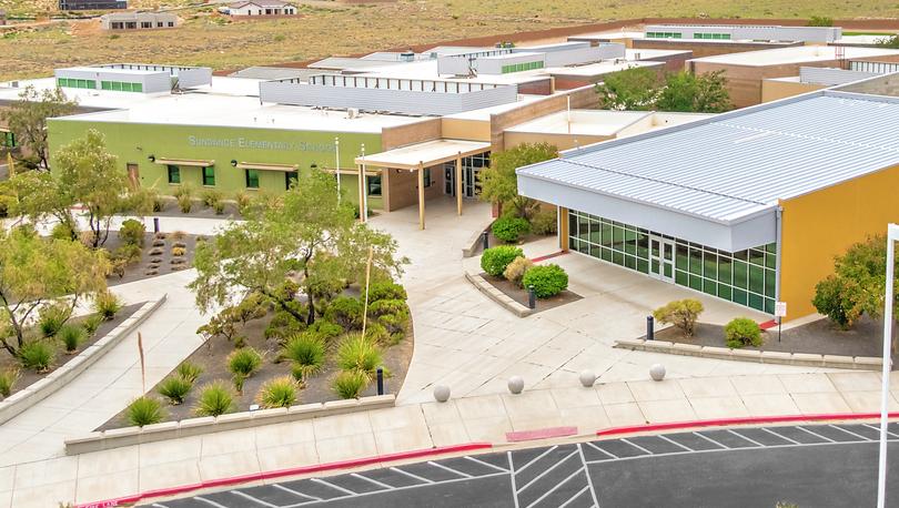 Sundance Elementary, located right across the street from Vistas at Huning Ranch. 