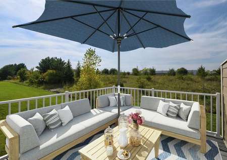 Full deck is included in the Blackberry plan! Enjoy the outdoors in this incredible space.