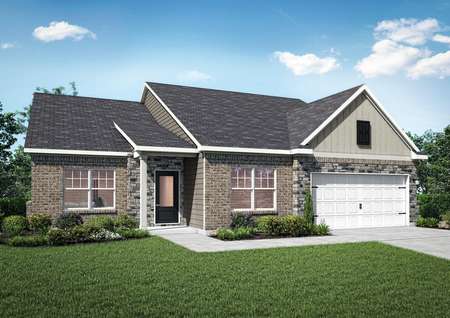 Rendering of the Dockery at Stone Crest Estate.