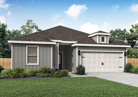 Beautiful new home with great curb appeal and an open layout.