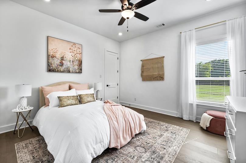 Guest bedroom with enough space for your guests to get cozy.