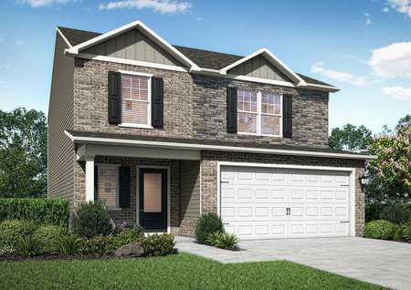 Rendering of the Camden at Stone Crest Estate.