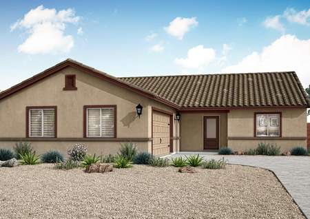Rendering of the Guadalupe at Countrywalk Estates.