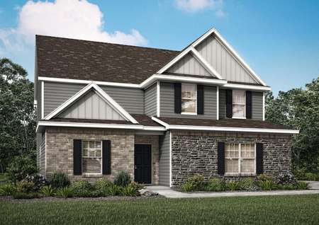 Spacious and inviting, the Hartwell is stunning from the inside out with incredible living spaces and a breathtaking exterior.